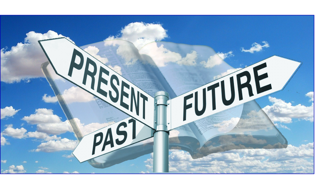 Signpost Past Present Future