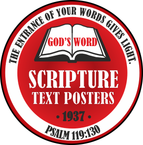 Scripture Text Posters